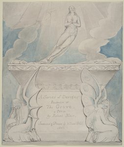 Pagina del Titolo per "La Tomba" da William Blake