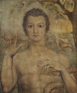 Adamo che nomina le bestie da William Blake