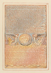"Und die zweiunddreißig Grafschaften der vier Provinzen Irlands..." (Tafel 72) da William Blake