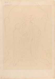 Enoch davanti alla Grande Gloria da William Blake