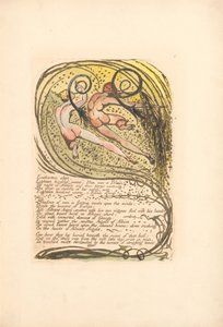 Europa. Una Profezia, Tavola 10, Enitharmon dormiva . . . .  (Bentley 12) da William Blake