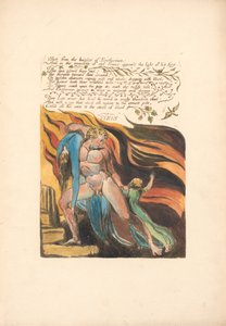 Europa. Una Profezia, Tavola 17, Sparato dalle altezze . . . .  (Bentley 18)