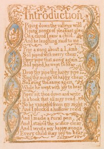 Einführung (Tafel 3) da William Blake