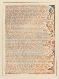 Gerusalemme, Tavola 29, Allora la visione divina.... da William Blake