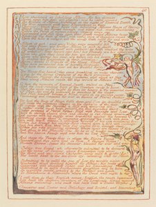 Gerusalemme, Tavola 40, Los rabbrividì vedendo Albion.... da William Blake