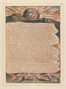 Gerusalemme, Tavola 62, Riposati su di me.... da William Blake