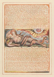 Gerusalemme, Tavola 63, Jehovah stava tra i druidi.... da William Blake