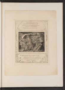 Giobbe rimproverato dai suoi amici da William Blake