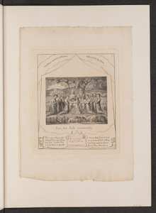 Giobbe e la Sua Famiglia da William Blake