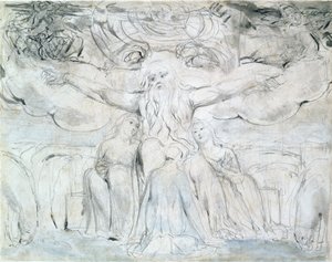 Giobbe e le sue Figlie da William Blake