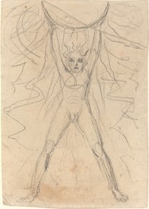 Los che sostiene il sole [recto] da William Blake