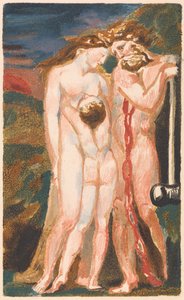 Il Primo Libro di Urizen, Tavola 18 (Bentley 21)