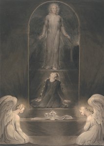 Maria Maddalena al sepolcro da William Blake