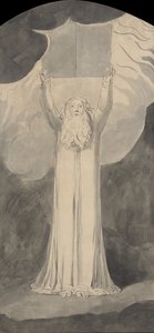 Mosè Riceve la Legge da William Blake