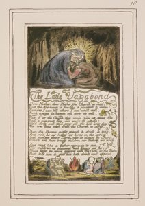 Il piccolo vagabondo: tavola 46 da Songs of Innocence and of Experience (copia R) c.1802-08 da William Blake