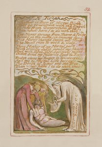 A Tirzah: tavola 52 da Songs of Innocence and of Experience (copia AA) c.1815-26 da William Blake