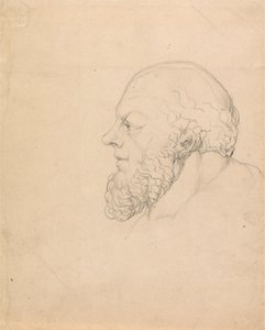 Socrate, una testa visionaria da William Blake