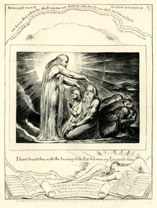 Il Libro di Giobbe 42:5 da William Blake