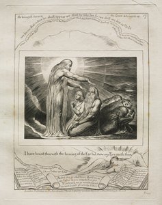 Il Libro di Giobbe: Tav. 17, Ti ho sentito con l