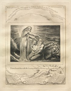 Il Libro di Giobbe: Tav. 17, Ti ho sentito con l