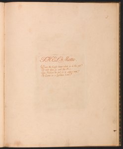 Il Libro di Thel, Tavola 1, Il Motto di Thel... da William Blake