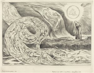 Il Cerchio dei Lussuriosi: Paolo e Francesca da William Blake
