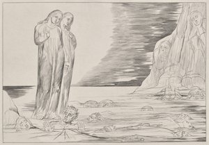 Il Cerchio dei Traditori: Il Piede di Dante che Colpisce Bocca degli Abbate, dall