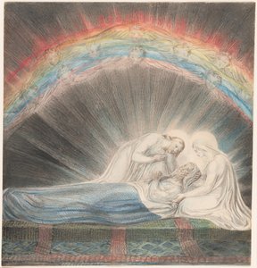 La morte di San Giuseppe da William Blake