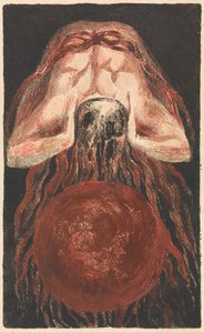 Il Primo Libro di Urizen, Tavola 16 (Bentley 17) da William Blake
