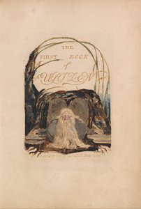 Il Primo Libro di Urizen, Tavola 1