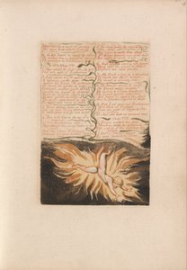 Il Primo Libro di Urizen, Tavola 22, Steso per un