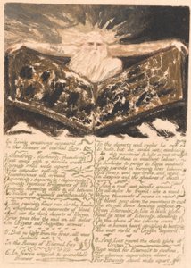 Il Primo Libro di Urizen, Tavola 6, "Nelle creazioni viventi apparve . . . ." (Bentley 5)