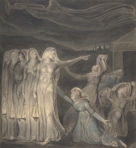 La parabola delle vergini sagge e stolte, ca. 1799-1800 da William Blake