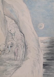 I superbi sotto i loro enormi carichi 1824-27 da William Blake