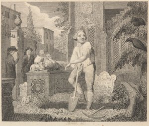 I corvi, il sagrestano e il verme della terra da William Blake