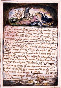 "I poeti antichi...", illustrazione e testo da 