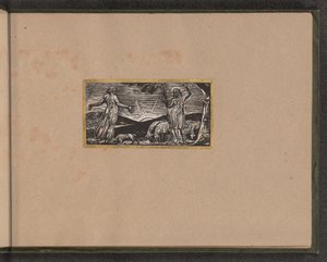Thenot Rimprovera Colinet, 1821 da William Blake