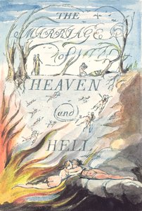 Pagina del titolo, da Il matrimonio del cielo e dell