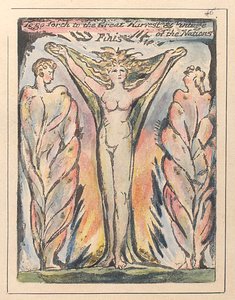 Andare alla grande raccolta e vendemmia delle nazioni, c.1811 da William Blake