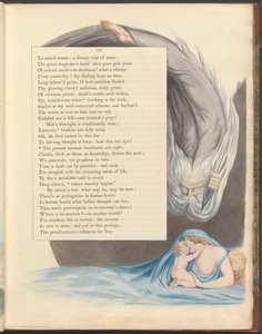 Pensieri notturni di Young, Pagina 13, "Il momento presente termina la nostra vista" da William Blake