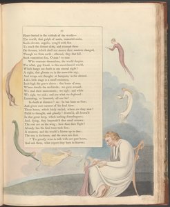 Pensieri Notturni di Young, Pagina 31, "È molto saggio parlare con le nostre ore passate" da William Blake