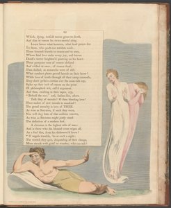 Pensieri notturni di Young, Pagina 93, "Se gli angeli tremano, è a una tale vista" da William Blake