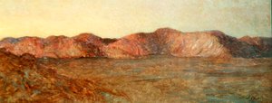 Deserto di El Kab, crepuscolo da William Blake Richmond