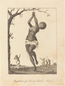 Flagellazione di una Schiava Samboe da William Blake after John Gabriel Stedman