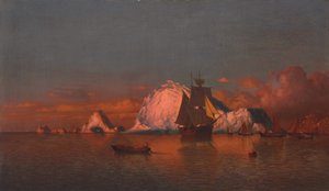 Pesca al Largo della Costa del Labrador, 1880 da William Bradford