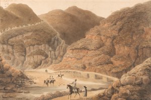 Passo nelle Montagne tra Nisa e Villa Velha da William Bradford