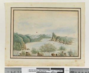 Opp. p. 92. `North Arm of Broken Bay New South Wales da un