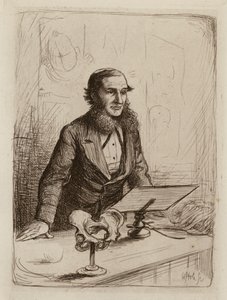 Alexander Russell Simpson, Professore di Ostetricia e Malattie delle Donne e dei Bambini (incisione) da William Brassey (after) Hole