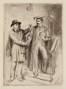 John Stuart Blackie, Professore Emerito; Samuel Henry Butcher, Professore di Greco da William Brassey (after) Hole