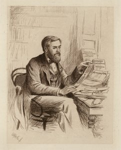 Julius Eggeling, Professore di sanscrito e filologia comparata da William Brassey (after) Hole